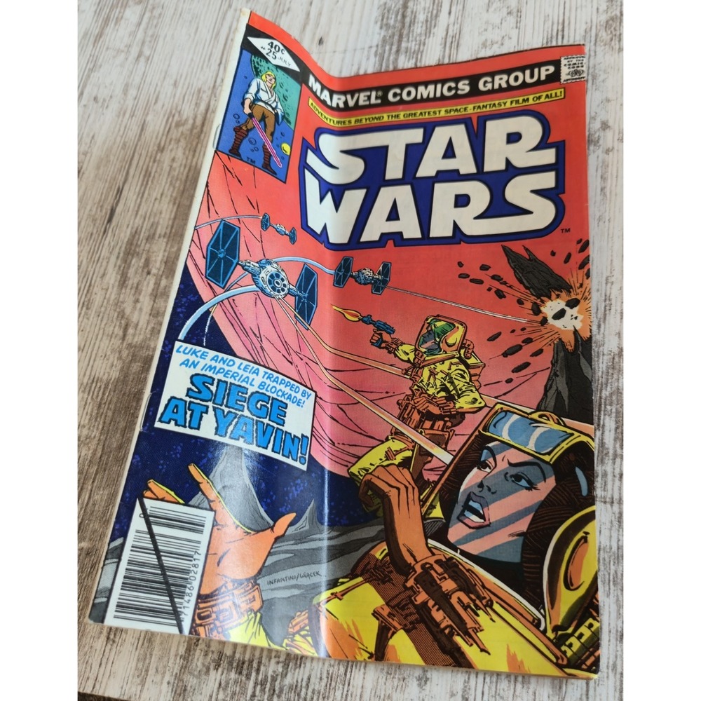 Star Wars 25 Marvel Comics 1979 Bronze Age Siege at Yavin Luke Skywalker 1st App